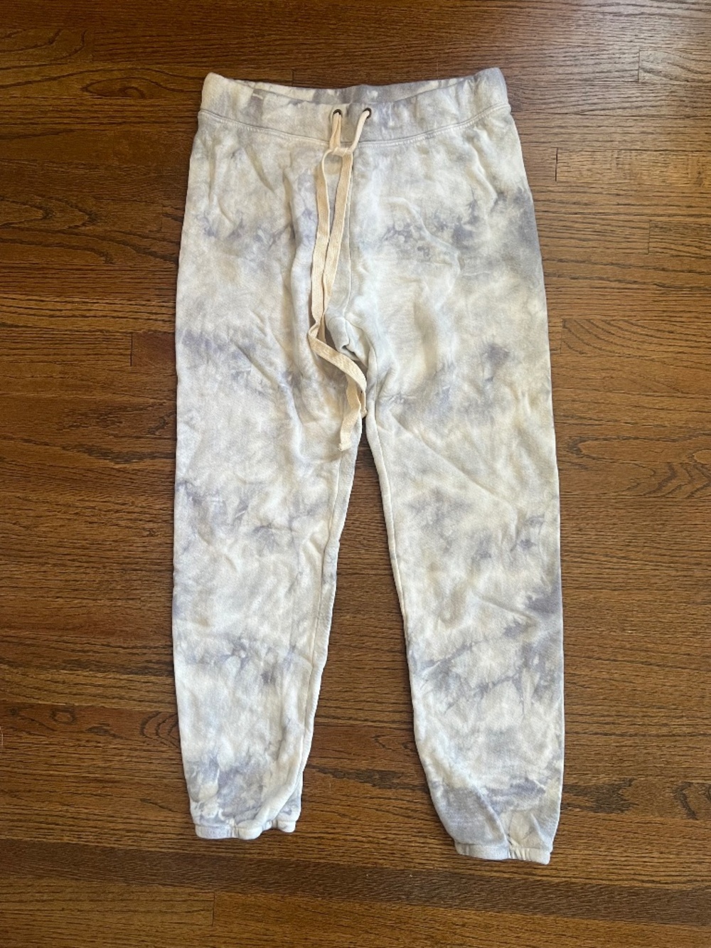 Enza Costa Tie-Dye French Terry Jogger Sweatpants